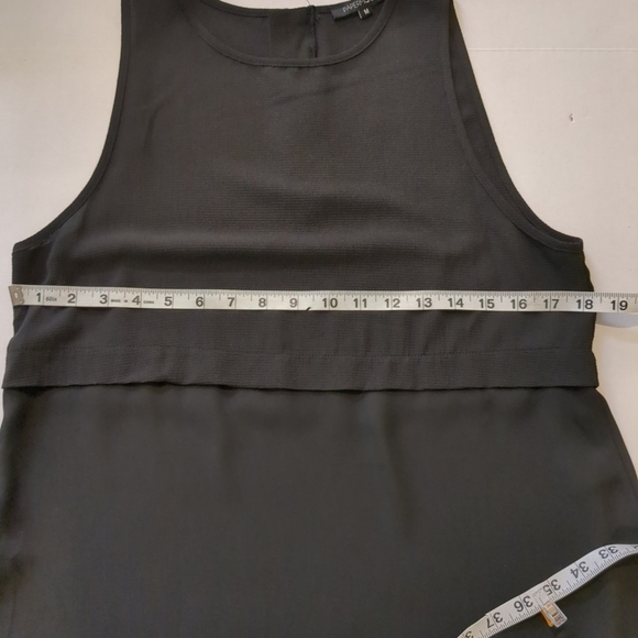 Papermoon Women's Sleeveless Black Blouse , Size M - Picture 7 of 9